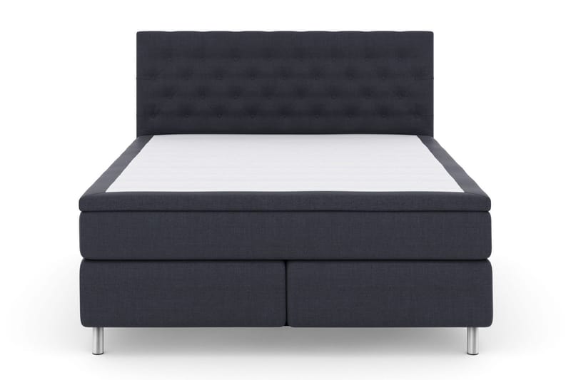 Select No 4 Kontinentalsäng 180x200 Fast/Medium, Blå/Metall