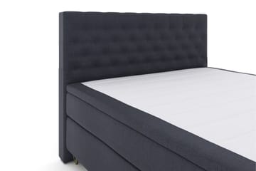 Select No 4 Kontinentalsäng 180x200 Medium - Blå/Metall V-Form - Products - Möbler - Säng - Kontinentalsäng
