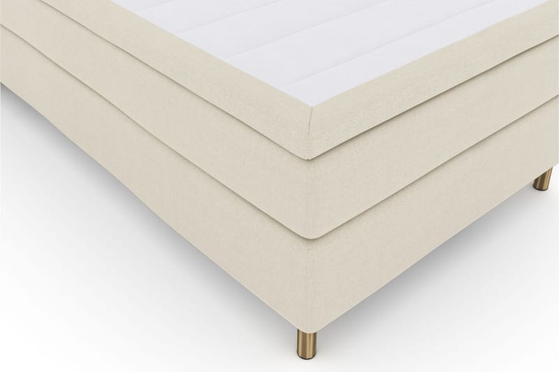 Select No 5 Komplett Sängpaket 120x200 Fast Watergel - Beige/Koppar - Products - Möbler - Säng - Enkelsäng