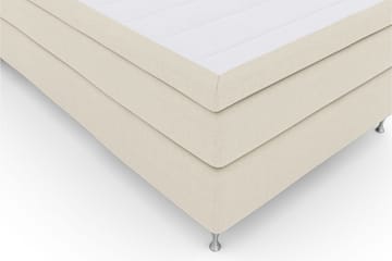 Select No 5 Komplett Sängpaket 120x200 Fast Watergel - Beige/Silver - Products - Möbler - Säng - Enkelsäng