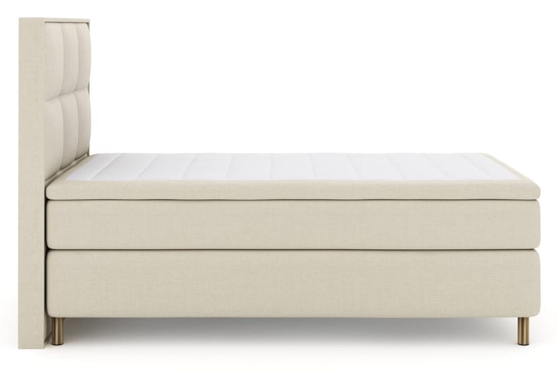 Select No 5 Komplett Sängpaket 120x200 Medium Watergel - Beige/Koppar - Products - Möbler - Säng - Enkelsäng