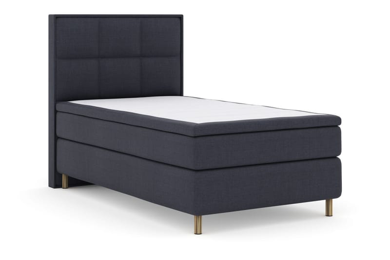 Select No 5 Komplett Sängpaket 120x200 Medium Watergel - Blå/Koppar - Products - Möbler - Säng - Enkelsäng