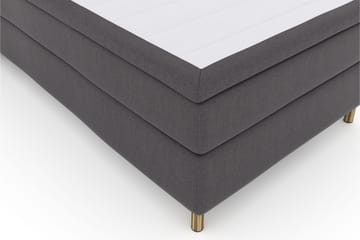 Select No 5 Komplett Sängpaket 120x200 Medium Watergel - Mörkgrå/Koppar - Products - Möbler - Säng - Enkelsäng
