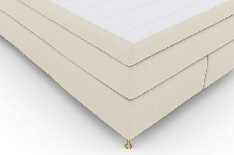 Select No 5 Komplett Sängpaket 140x200 Fast Latex - Beige/Guld - Products - Möbler - Säng - Kontinentalsäng