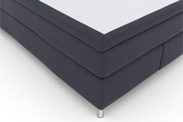 Select No 5 Komplett Sängpaket 140x200 Fast Latex - Blå/Metall - Products - Möbler - Säng - Kontinentalsäng