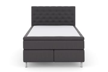 Select No 5 Komplett Sängpaket 140x200 Fast Latex - Mörkgrå/Metall - Products - Möbler - Säng - Kontinentalsäng