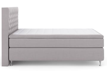 Select No 5 Komplett Sängpaket 140x200 Fast Watergel - Ljusgrå/Silver - Products - Möbler - Säng - Kontinentalsäng