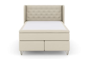 V-formade Metallben - Beige