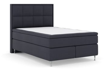 Select No 5 Komplett Sängpaket 140x200 Fast/Medium Watergel - Blå/Silver - Products - Möbler - Säng - Kontinentalsäng