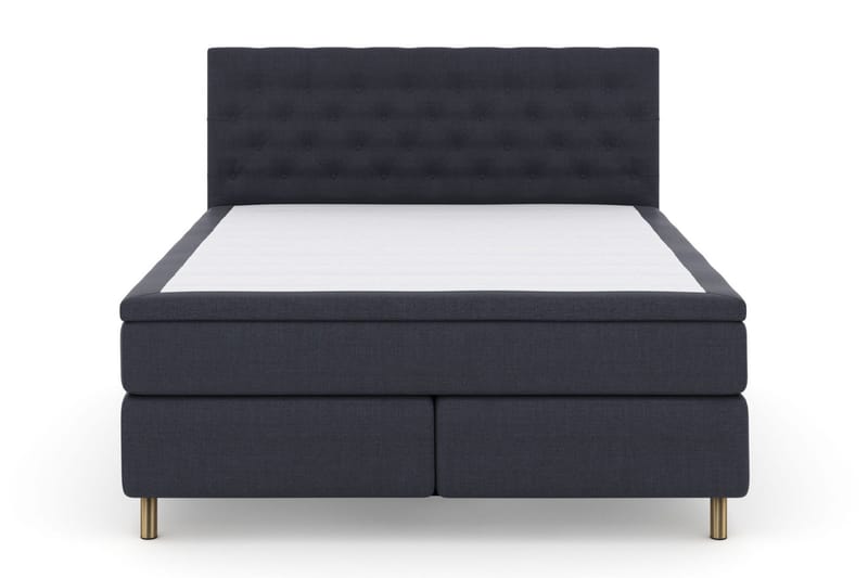 Select No 5 Komplett Sängpaket 180x200 Fast Latex, Blå/Koppar