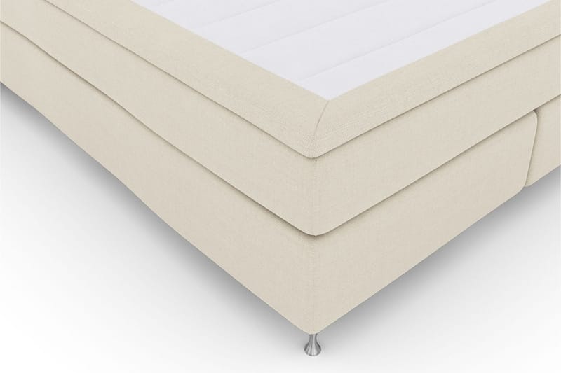 Select No 5 Komplett Sängpaket 180x200 Fast/Medium Latex - Beige/Silver - Products - Möbler - Säng - Kontinentalsäng
