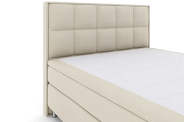 Select No 5 Komplett Sängpaket 210x210 Fast Latex - Beige/Metall - Products - Möbler - Säng - Kontinentalsäng
