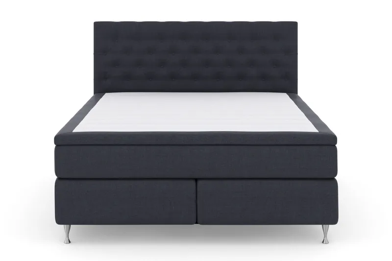 Select No 5 Komplett Sängpaket 210x210 Fast Latex - Blå/Silver - Products - Möbler - Säng - Kontinentalsäng
