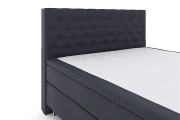 Select No 5 Komplett Sängpaket 210x210 Fast Latex - Blå/Silver - Products - Möbler - Säng - Kontinentalsäng