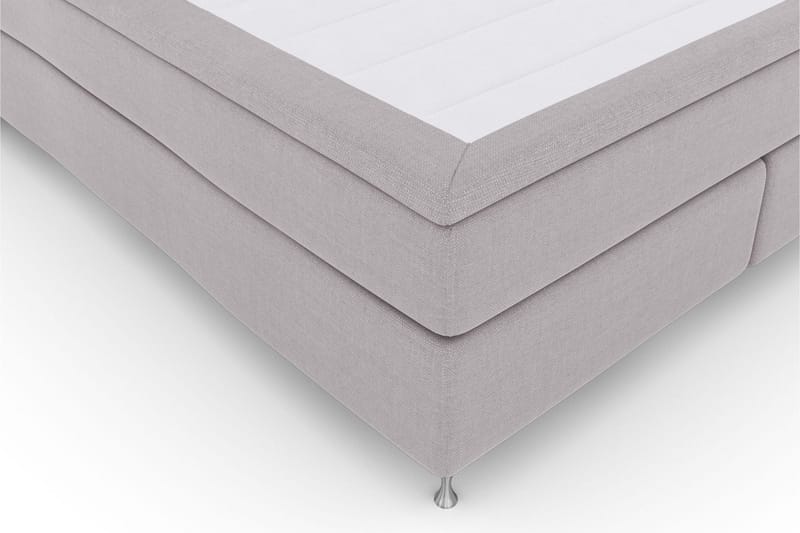 Select No 5 Komplett Sängpaket 210x210 Fast Latex - Ljusgrå/Silver - Products - Möbler - Säng - Kontinentalsäng