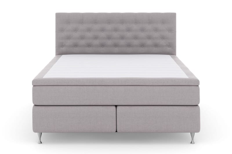 Select No 5 Komplett Sängpaket 210x210 Fast Latex - Ljusgrå/Silver - Products - Möbler - Säng - Kontinentalsäng
