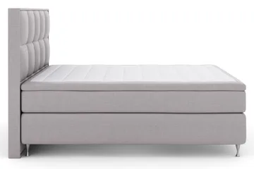 Select Rutig Sänggavel 210 cm - Ljusgrå