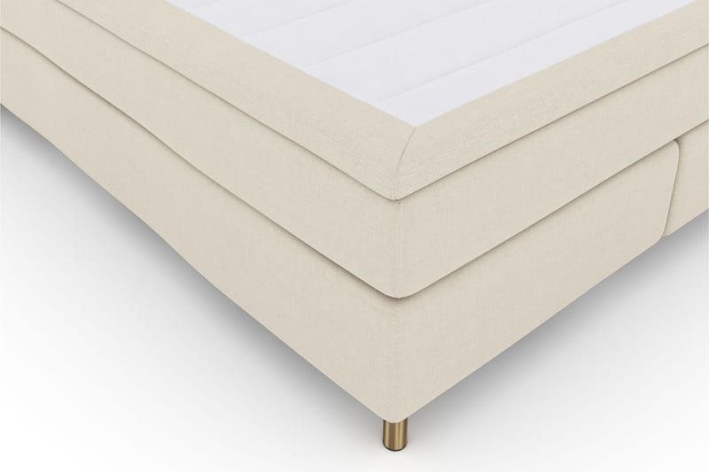 Select No 5 Komplett Sängpaket 210x210 Fast Watergel - Beige/Koppar - Products - Möbler - Säng - Kontinentalsäng
