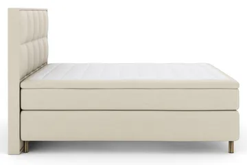 Select No 5 Komplett Sängpaket 210x210 Fast Watergel - Beige/Koppar - Products - Möbler - Säng - Kontinentalsäng