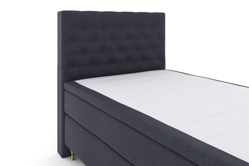 Select No 5 Kontinentalsäng 120x200 Medium Watergel - Blå/Guld - Products - Möbler - Säng - Enkelsäng