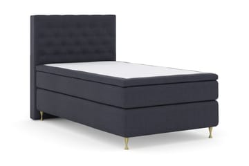 Select No 5 Kontinentalsäng 120x200 Medium Watergel - Blå/Guld - Products - Möbler - Säng - Enkelsäng