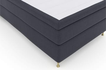 Select No 5 Kontinentalsäng 120x200 Medium Watergel - Blå/Guld - Products - Möbler - Säng - Enkelsäng