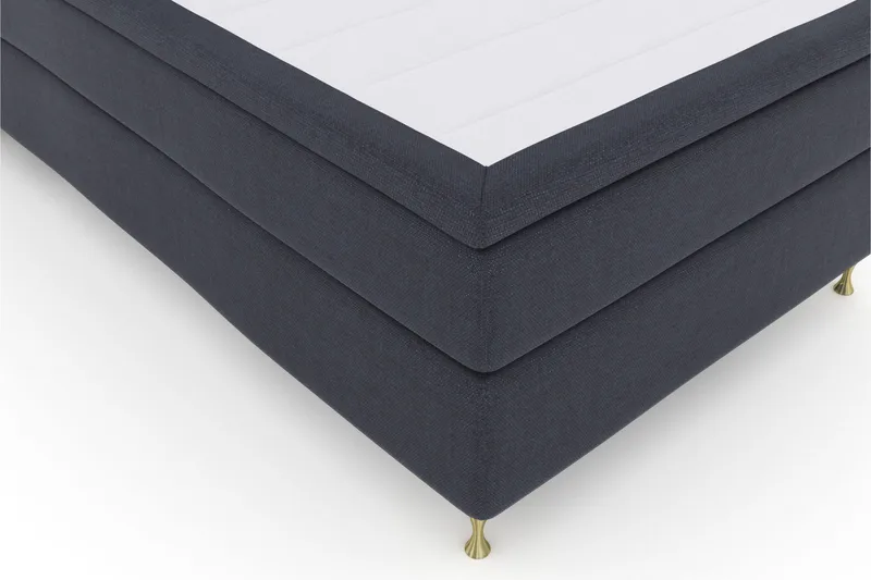 Select No 5 Kontinentalsäng 120x200 Medium Watergel - Blå/Guld - Products - Möbler - Säng - Enkelsäng