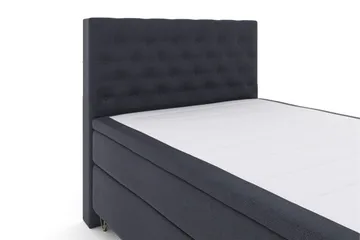 Select No 5 Kontinentalsäng 160x200 Medium Watergel - Blå/Metall V-Form - Products - Möbler - Säng - Kontinentalsäng