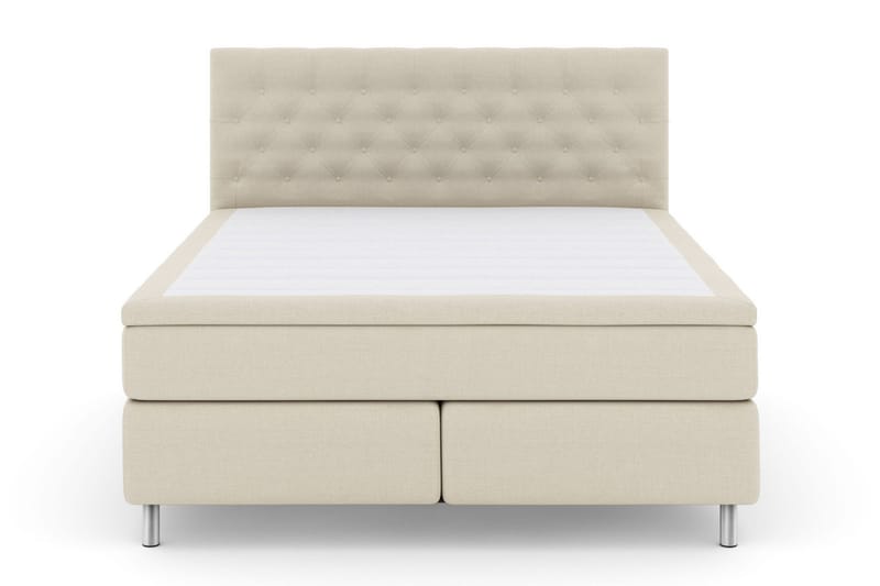 Select No 5 Kontinentalsäng 180x200 Fast Latex - Beige/Metall - Products - Möbler - Säng - Kontinentalsäng