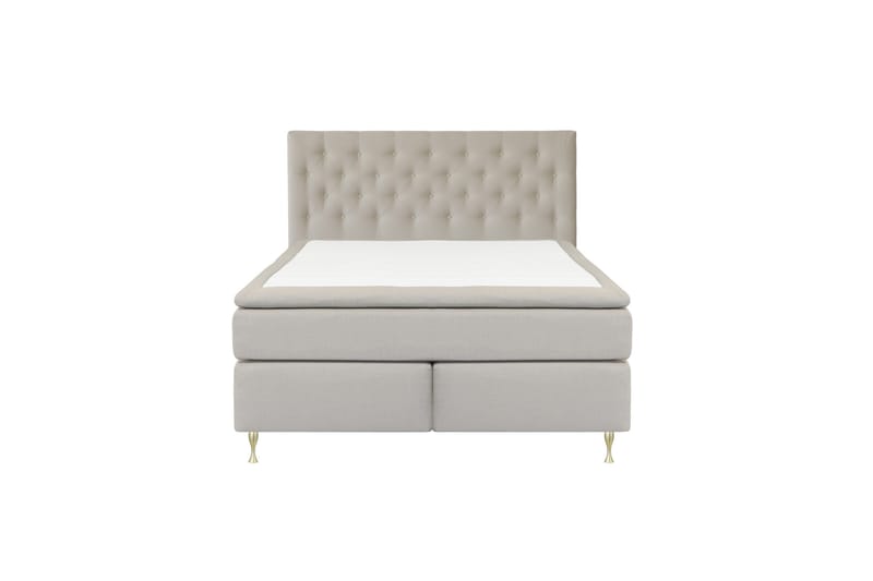 Select No 5 Kontinentalsäng 180x200 Medium Latex - Beige/Guld - Products - Möbler - Säng - Kontinentalsäng