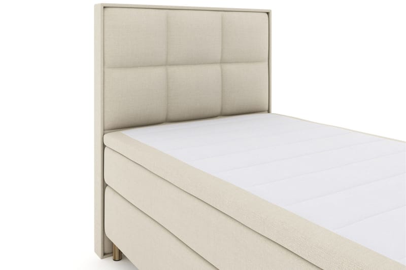 Select No 6 Komplett Sängpaket 120x200 Fast Latex/Memory - Beige/Koppar - Products - Möbler - Säng - Enkelsäng
