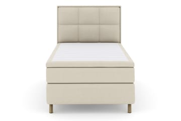 Select No 6 Komplett Sängpaket 120x200 Fast Latex/Memory - Beige/Koppar - Products - Möbler - Säng - Enkelsäng