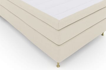 Select No 6 Komplett Sängpaket 120x200 Medium Watergel - Beige/Guld - Products - Möbler - Säng - Enkelsäng