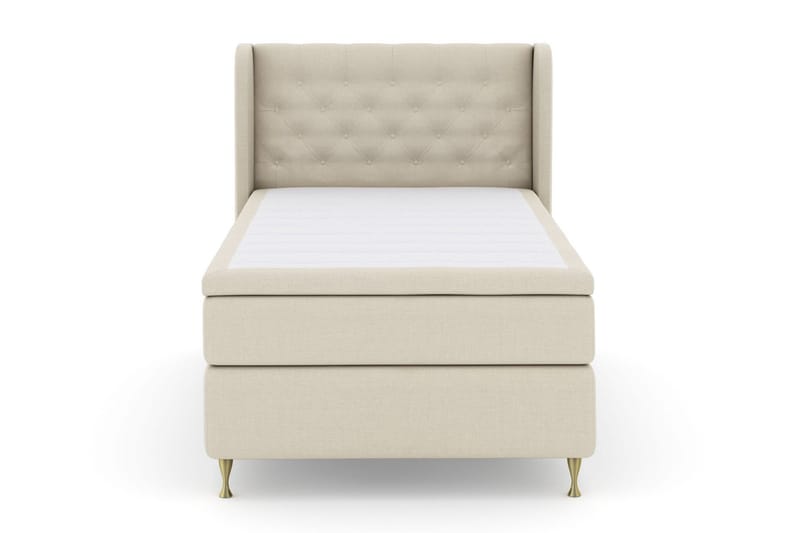 Select No 6 Komplett Sängpaket 120x200 Medium Watergel - Beige/Guld - Products - Möbler - Säng - Enkelsäng