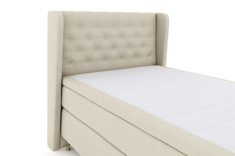 Select No 6 Komplett Sängpaket 120x200 Medium Watergel - Beige/Guld - Products - Möbler - Säng - Enkelsäng