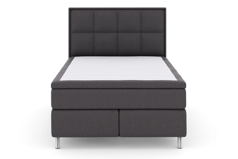 Select No 6 Komplett Sängpaket 140x200 Fast Watergel - Mörkgrå/Metall - Products - Möbler - Säng - Kontinentalsäng