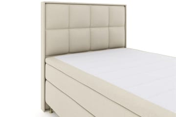 Select No 6 Komplett Sängpaket 140x200 Fast/Medium Watergel - Beige/Guld - Products - Möbler - Säng - Kontinentalsäng