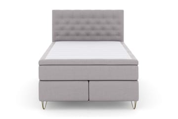 Select Djuphäftad Sänggavel 140 cm - Ljusgrå