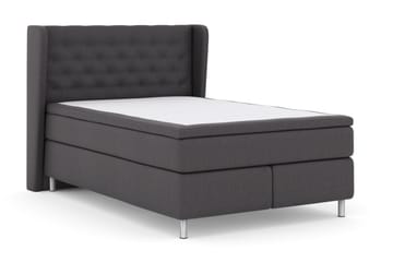 Select No 6 Komplett Sängpaket 140x200 Medium Watergel - Mörkgrå/Metall - Products - Möbler - Säng - Kontinentalsäng