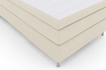 Select No 6 Kontinentalsäng 120x200 Fast Watergel - Beige/Silver - Products - Möbler - Säng - Enkelsäng
