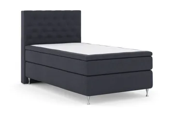 Select No 6 Kontinentalsäng 120x200 Fast Watergel - Blå/Silver - Products - Möbler - Säng - Enkelsäng