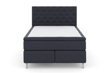 Select No 6 Kontinentalsäng 140x200 Fast Latex/Memory - Blå/Metall - Products - Möbler - Säng - Kontinentalsäng