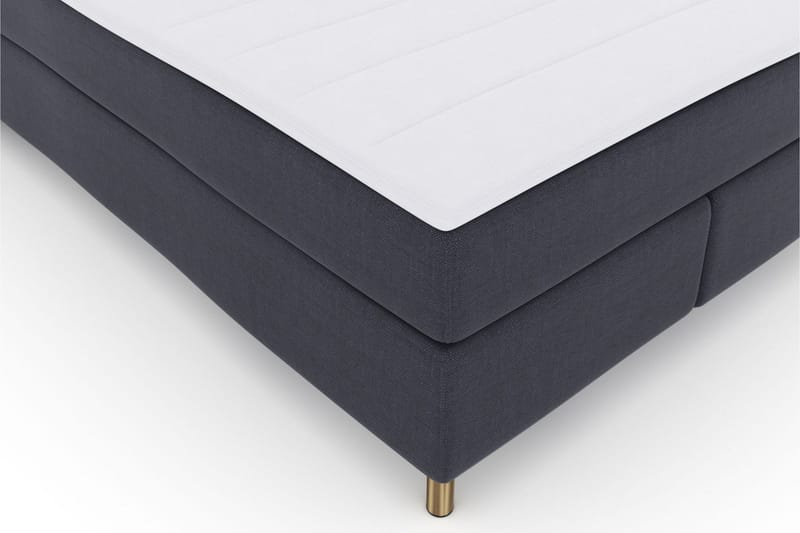 Select No 6 Kontinentalsäng 140x200 Fast/Medium Latex/Memory - Blå/Koppar - Products - Möbler - Säng - Kontinentalsäng