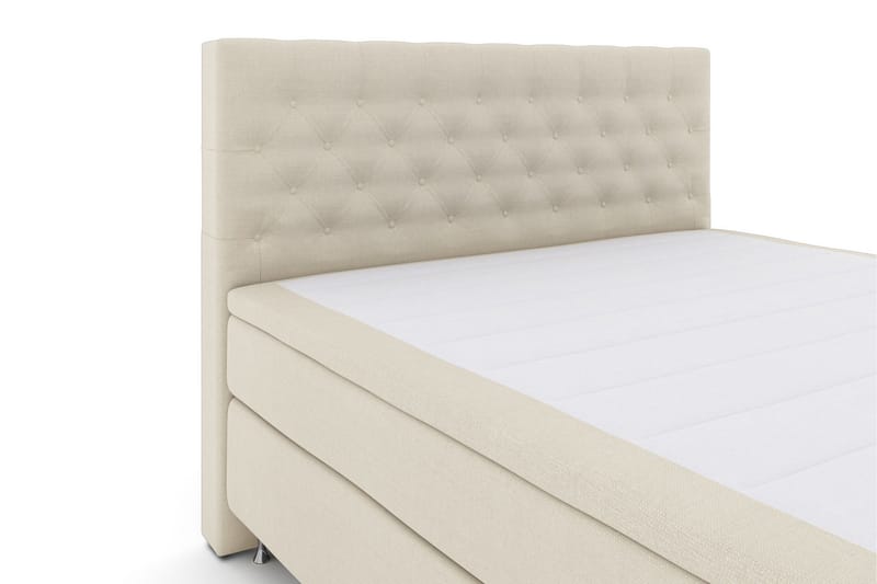 Select No 6 Kontinentalsäng 180x200 Fast Watergel - Beige/Silver - Products - Möbler - Säng - Kontinentalsäng