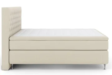 Select No 6 Kontinentalsäng 180x200 Fast Watergel - Beige/Silver - Products - Möbler - Säng - Kontinentalsäng