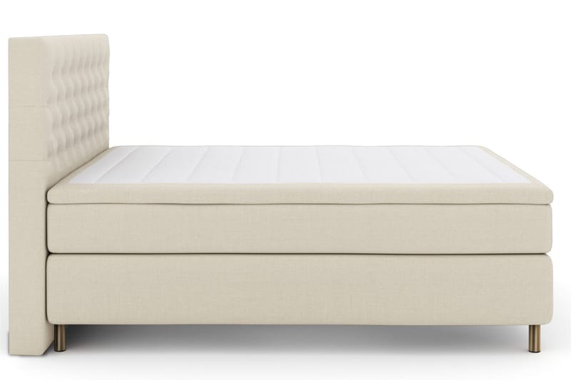 Select No 6 Kontinentalsäng 180x200 Medium Memory/Pocket - Beige/Koppar - Products - Möbler - Säng - Kontinentalsäng