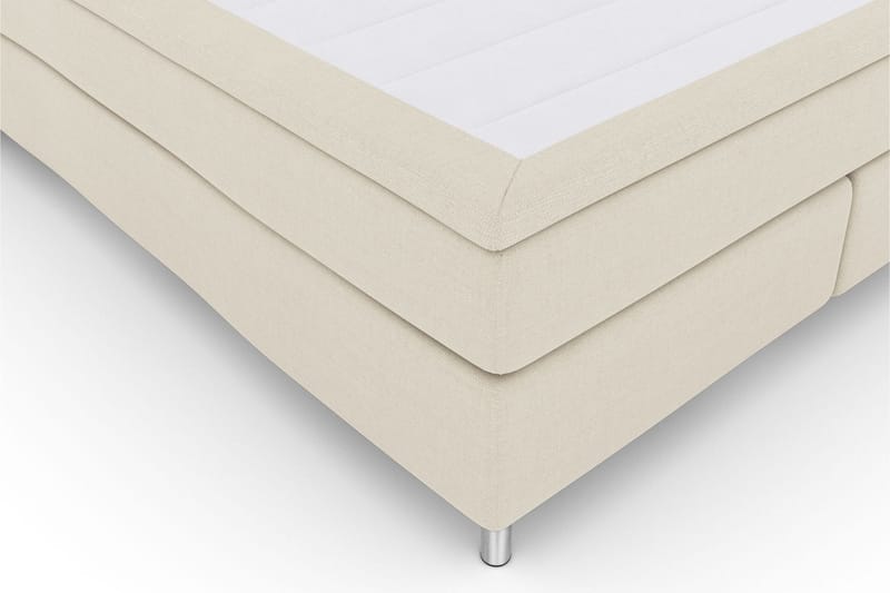 Select No 6 Kontinentalsäng 180x200 Medium Memory/Pocket - Beige/Metall - Products - Möbler - Säng - Kontinentalsäng