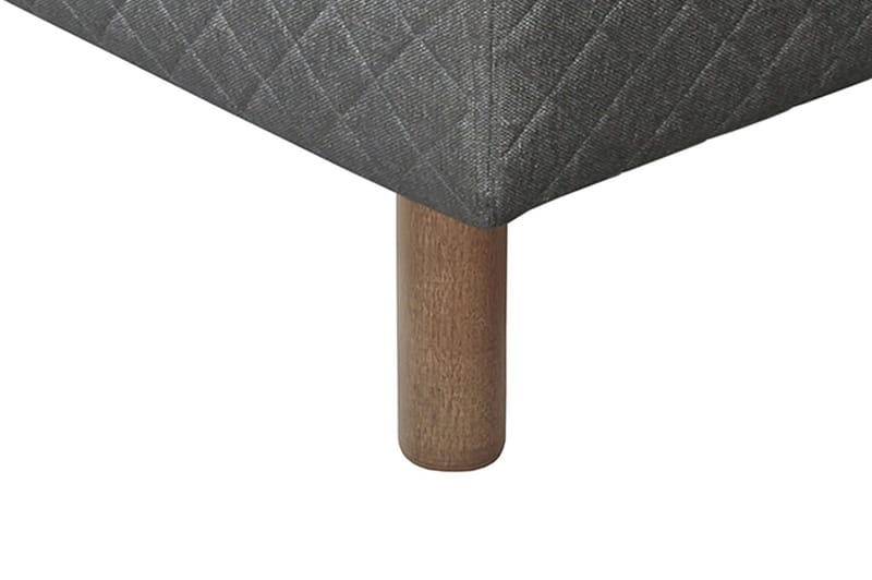 Sundborn Ramsäng 80x200 Medelfast Latex - Grå - Products - Möbler - Säng - Enkelsäng