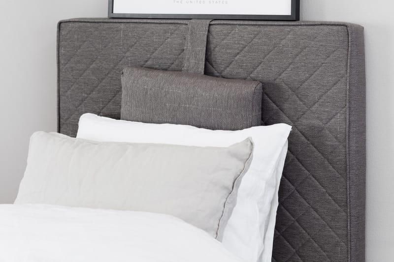 Sundborn Ramsäng 90x200 cm - Grå - Products - Möbler - Säng - Enkelsäng