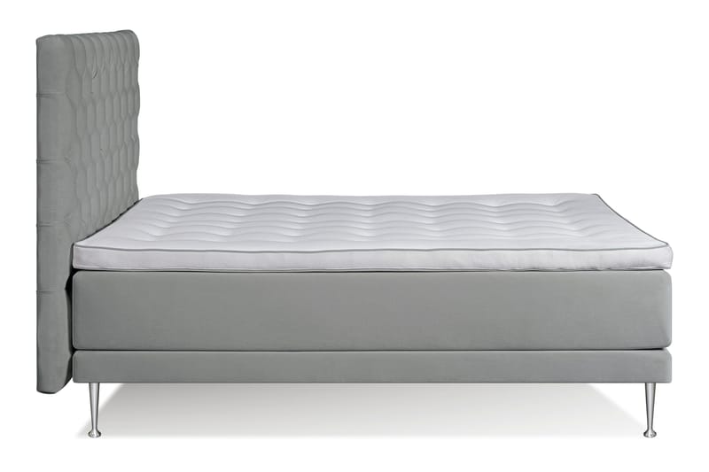 Victoria Komplett Sängpaket 180x200 - Ljusgrå - Products - Möbler - Säng - Kontinentalsäng